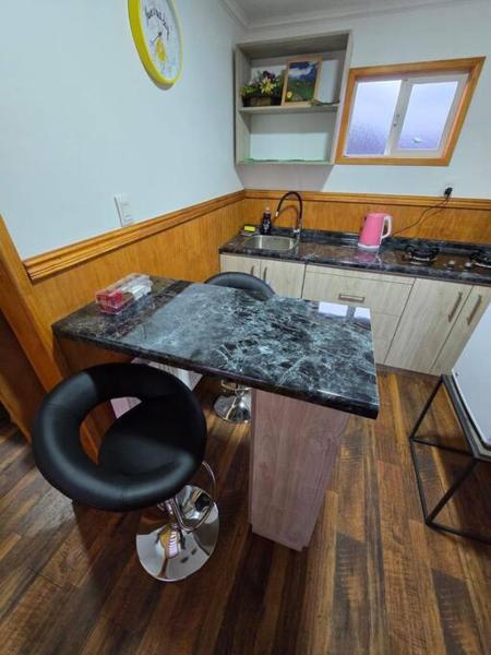 A la foto es mostra l'objecte La Verdecita situat a la ciutat de Punta Arenas.