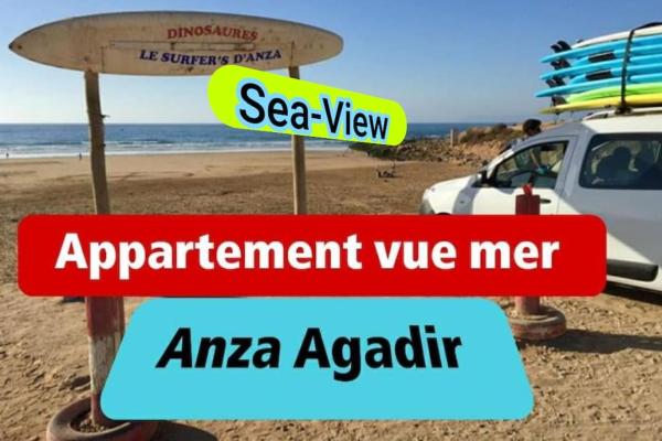 На фото показан объект Sun And Sea Appartement Anza Agadir, расположенный в городе Anza.
