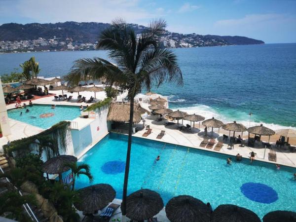 På billedet ses objektet Torres Gemelas beliggende i byen Acapulco.