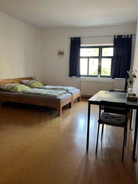 Op de foto is het object Kirchblick te zien, gelegen in de stad Radeburg.