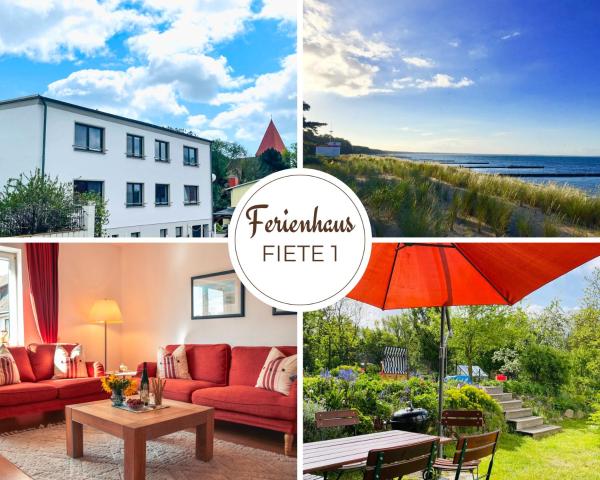 Nella foto è visibile l'oggetto Ferienhaus Fiete 1 - Kinderfreundliches Ferienhaus auf Rügen für bis zu 8 Personen situato nella città di Sagard.