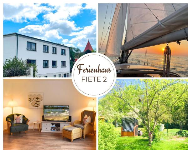 Nella foto è visibile l'oggetto Ferienhaus Fiete 2 - Gemütliches Familienferienhaus auf Rügen situato nella città di Sagard.