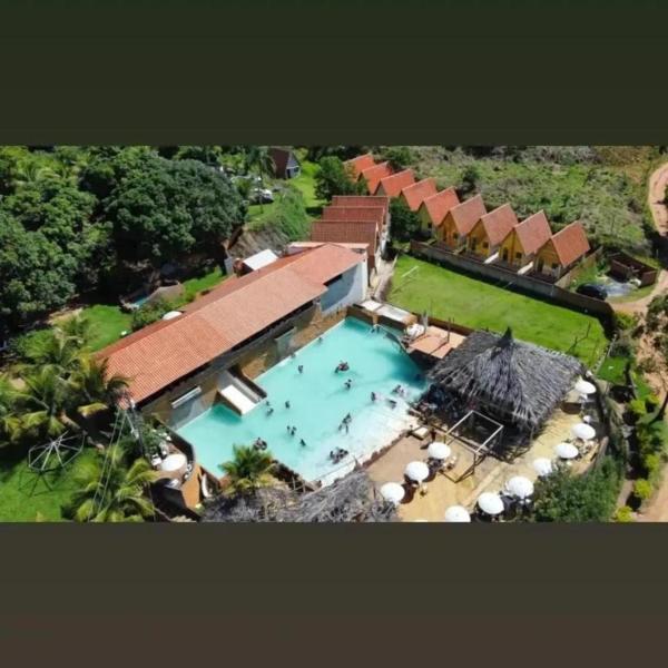På bildet vises objektet Hotel Fazenda Tirolesa Park som ligger i byen Chonim de Baixo.