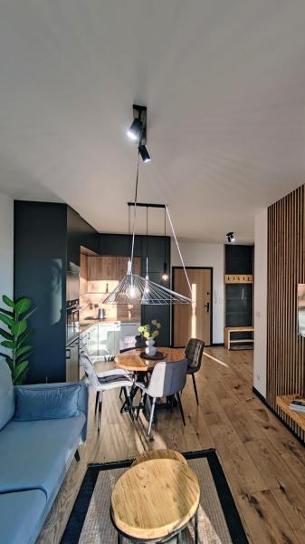 Auf dem Foto ist das Objekt Apartament w Bartoszycach in der Stadt Bartoszyce zu sehen.