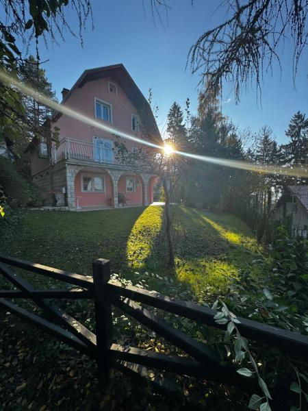 The photo shows the Villa Aida Sarajevo located in the city of Ušivak.