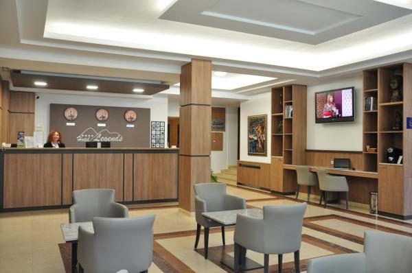 Na fotografii je vidět objekt Legends Hotel nacházející se ve městě Sofie.