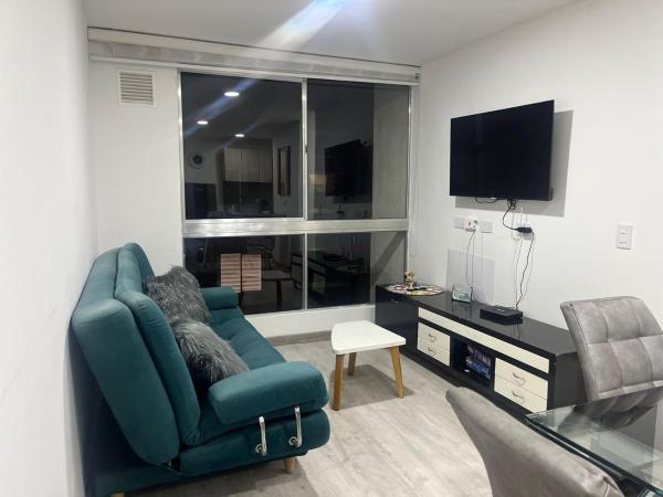 A la foto es mostra l'objecte Acogedor Espacio Exclusivo para hospedaje situat a la ciutat de Chía.