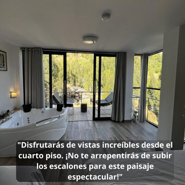 Op de foto is het object Xaxa Lodge te zien, gelegen in de stad Tarma.