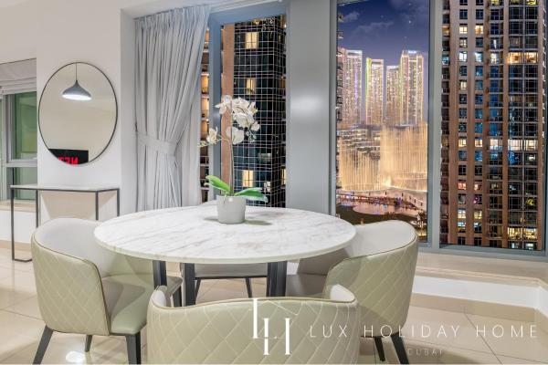 A la foto es mostra l'objecte LUX The Fountain View Suite situat a la ciutat de Dubai.