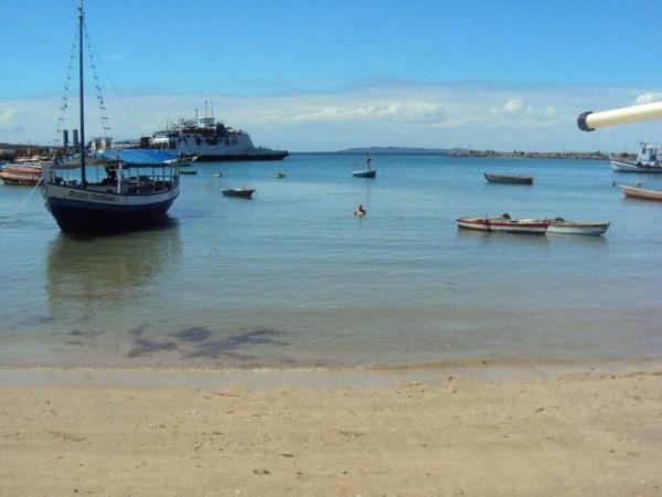 Στη φωτογραφία φαίνεται το αντικείμενο Loft na praia που βρίσκεται στην πόλη Itaparica Town.