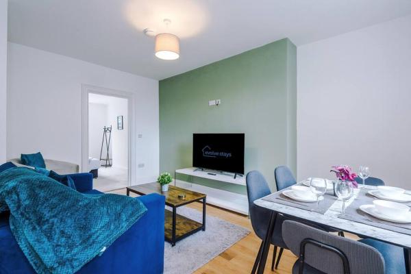 A la foto es mostra l'objecte Sleeps 6, Stylish Apartment, Perfect For Groups, Long Term Disc situat a la ciutat de Otley.