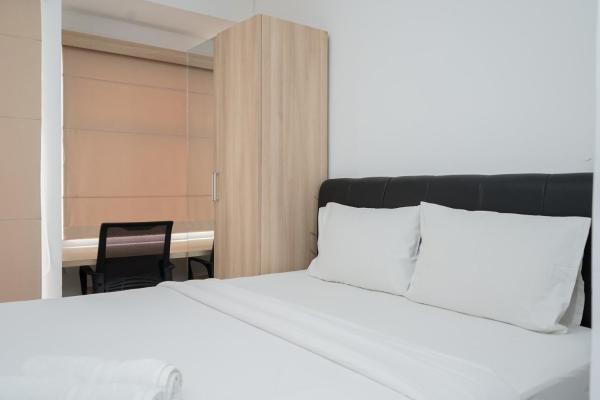 A la foto es mostra l'objecte Comfort and Homey Studio Room at Serpong Garden Apartment By Travelio situat a la ciutat de Cicayur.