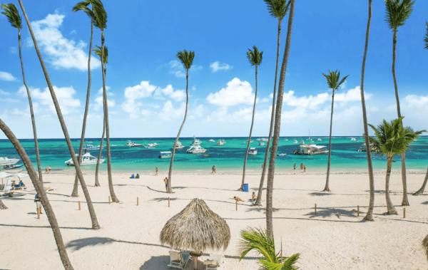 A la foto es mostra l'objecte Beach front apartment with private beach situat a la ciutat de Punta Cana.