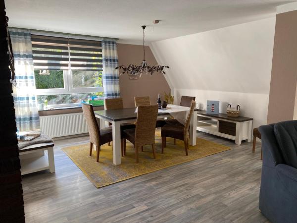 På billedet ses objektet Ferienwohnung Meer&mehr beliggende i byen Twendamm.