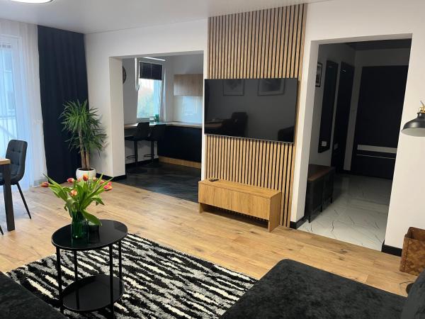 På billedet ses objektet Apartament POLA beliggende i byen Godkowo.