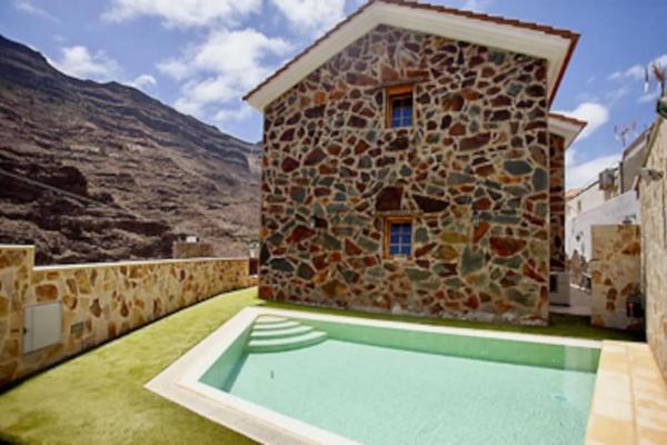 Canarian Villa With Pool 27c, Lovely Patio And Parking - Puerto de Mogán