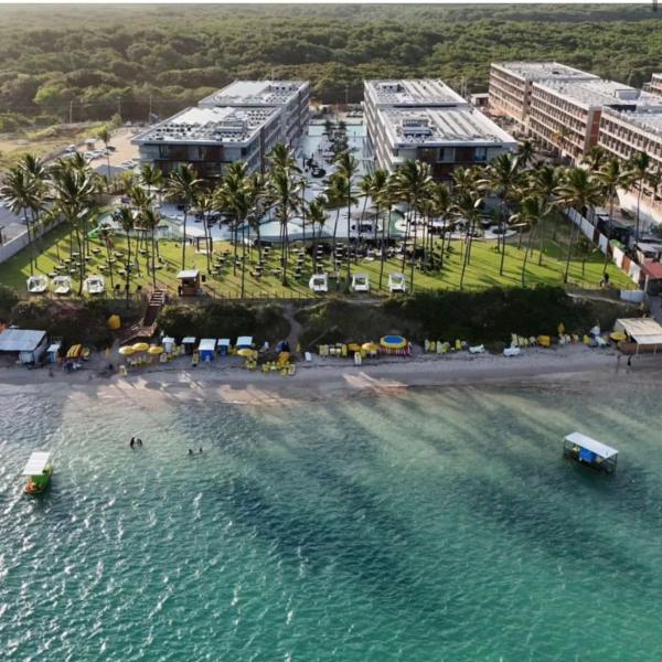 Na fotografii je vidět objekt Porto Alto Resort Muro Alto B02-215 - 224 nacházející se ve městě Ipojuca.