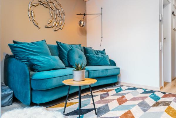 照片显示了位于Juodkrantė市的Amber Hill Apartment物件。