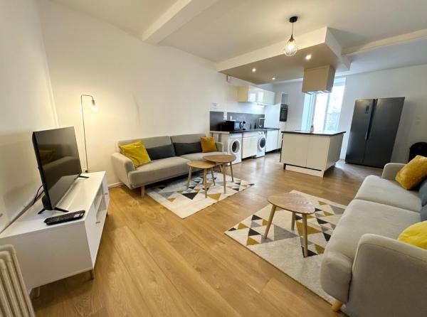 Nella foto è visibile l'oggetto La Maison d'Hôtes - 8 BDR - Wifi - Gare situato nella città di Limoges.