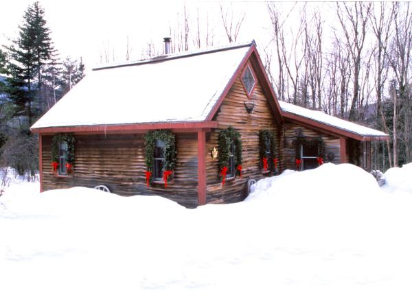 A la foto es mostra l'objecte Goldilocks Cabin situat a la ciutat de Stowe.