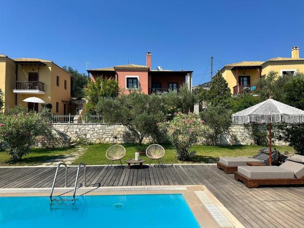 A la foto es mostra l'objecte Alkyon Villas situat a la ciutat de Sivota.