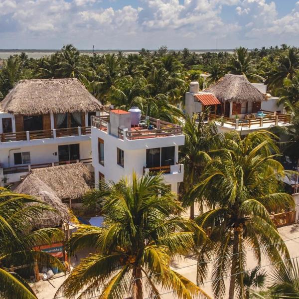 Nella foto è visibile l'oggetto Casa iguana-home away situato nella città di El Cuyo.