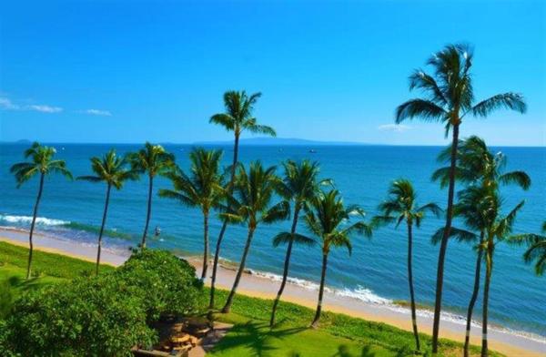 På billedet ses objektet Kealia Resort 403 beliggende i byen Kihei.