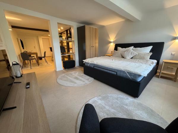 Na zdjęciu widoczny jest obiekt Ferienwohnung Kati położony w mieście Weimar.