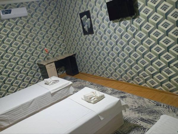 A la foto es mostra l'objecte Elite Hostel Tashkent situat a la ciutat de Katartal.
