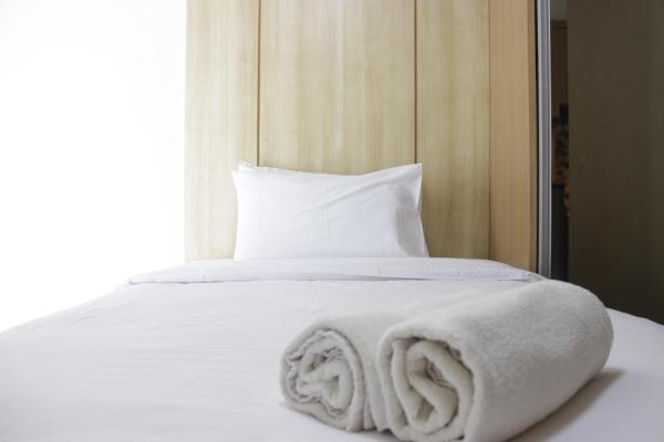 A la foto es mostra l'objecte Appropriate Studio Apartment at Easton Park Residence Jatinangor near IPDN By Travelio situat a la ciutat de Sumedang.