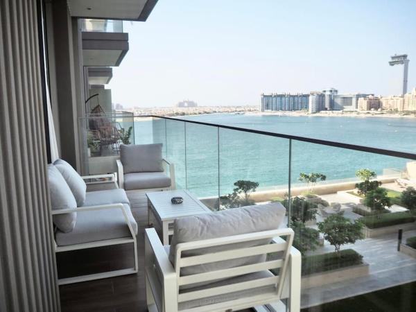 A la foto es mostra l'objecte BrandNew, OceanView, PrivateBeach, 1bed situat a la ciutat de Dubai.