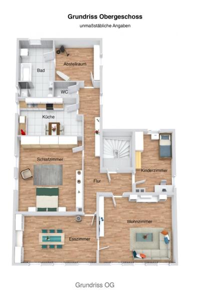 Foto 5: Work & Stay in Celle mit Badewanne und Küche