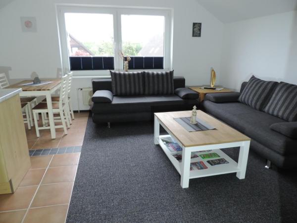 På billedet ses objektet Ferienwohnung Pauly beliggende i byen Niesgrau.