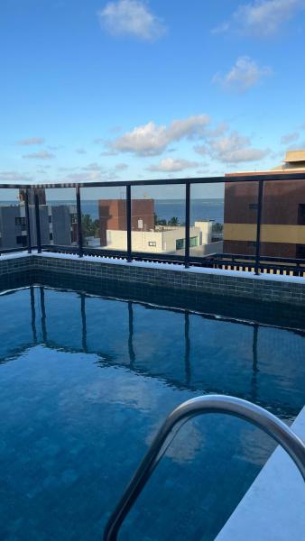 På bildet vises objektet StudioQ à 100 metros da praia de Intermares som ligger i byen Cabedelo.