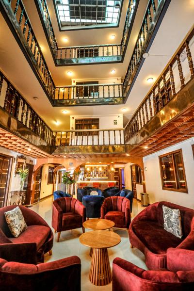 På billedet ses objektet San Francisco Pardo Hotel beliggende i byen Cusco.