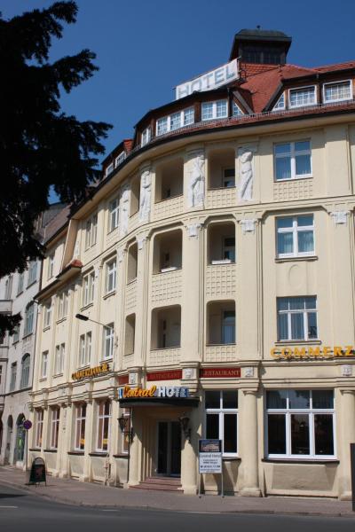 På billedet ses objektet Central-Hotel Torgau beliggende i byen Zwethau.