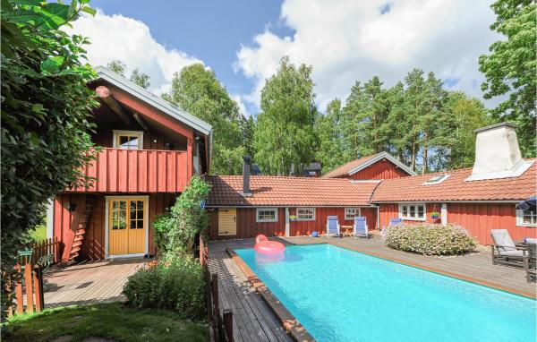 La photo montre l'objet 3 Bedroom Cozy Home In Hillared situé dans la ville de Aplared.