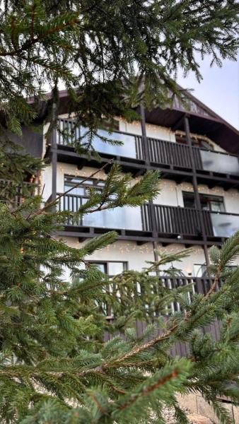 写真にはヤブルニツァ市にあるAparthotel