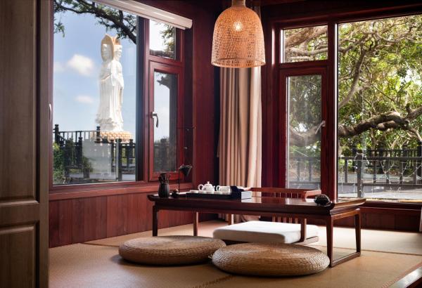 Chambre Lit King-Size - Vue sur Mer — 96 m² - 三亚南山树屋隐世酒店