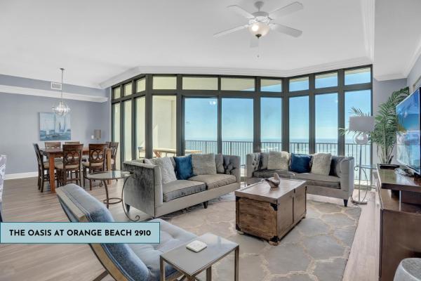 På billedet ses objektet The Oasis At Orange Beach 2910 by Liquid Life beliggende i byen Orange Beach.