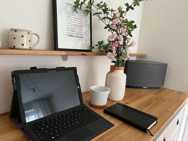 A la foto es mostra l'objecte Familienfreundliche Wohnung situat a la ciutat de Bocholt.