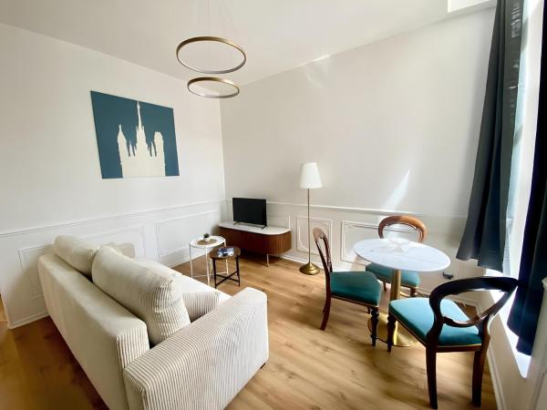 A la foto es mostra l'objecte St Croix Appartement style Haussmannien lumineux
