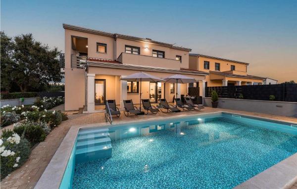 På billedet ses objektet Villa Milina beliggende i byen Višnjan.