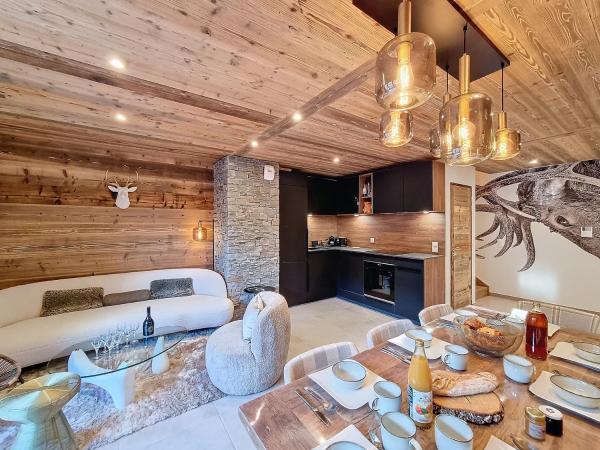 A la foto es mostra l'objecte Le Grand Cerf - appartement 8 pers - proche centre situat a la ciutat de Les Gets.