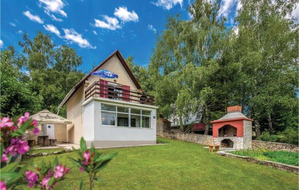 Na zdjęciu widoczny jest obiekt Pet Friendly Home In Breze With Wifi położony w mieście Pleteno.