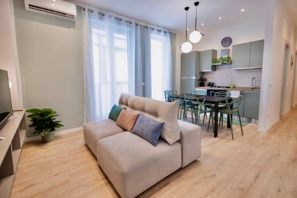 På billedet ses objektet Politeama Charming Apartment beliggende i byen Palermo.