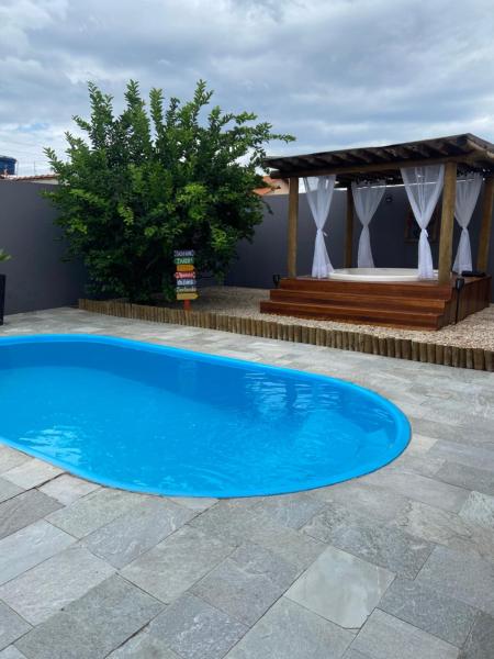 A la foto es mostra l'objecte Casa Encanto de Piri situat a la ciutat de Pirenópolis.