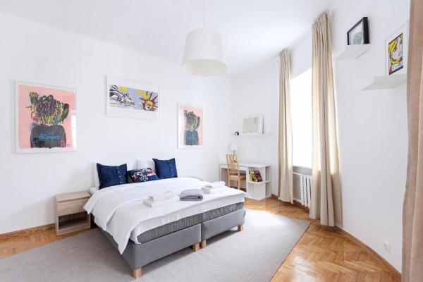 A la foto es mostra l'objecte Cosy and bright Saint Ignoto Apartment by Reside Baltic situat a la ciutat de Vílnius.