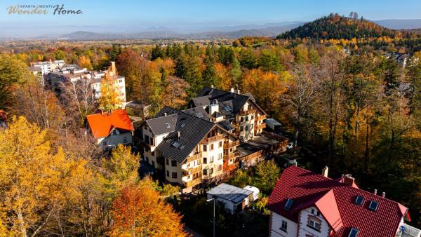 A la foto es mostra l'objecte Wonder Home - Apartamenty z balkonami blisko centrum Karpacza situat a la ciutat de Karpacz.
