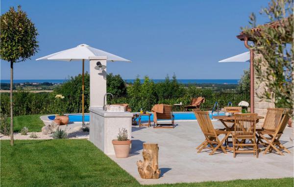 På billedet ses objektet Villa Figlica beliggende i byen Umag.